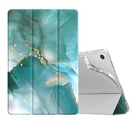 TiMOVO Case for Samsung Galaxy Tab A9 Plus 11" 2023, Slim Soft TPU Translucent Frosted Back Protective Cover for Galaxy Tab A9+ Tablet SM-X210/X216/X218, Auto Wake/Sleep, Cloud Peacock Blue