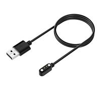 TiMOVO Charger Compatible with YAMAY ID205U/ID205S/ID205L/ID216/SW021/SW025/SW023/Uwatch 3/Uwatch Ufit,Magnetic USB Charging Power Cable Cord 3.3ft, Black