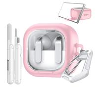 TiMOVO Clear Case for Galaxy Buds 4 & Galaxy Buds 4 Pro (2026), Pink