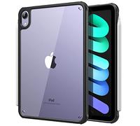 TiMOVO Clear Case for iPad Mini 7 A17 Pro 8.3"/iPad Mini 6th Gen, Black