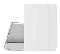 TiMOVO for iPad 10.2 Case iPad 9th Generation 2021/ iPad 8th Generation 2020/ iPad 7th Generation 2019 Case,Slim Translucent Hard PC Protective Smart Cover with Stand for iPad 10.2", White