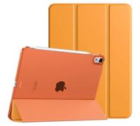 TiMOVO for iPad Air 11 Inch Case (M3/M2-2025/2024), iPad Air 5th Generation 2022/4th Gen 2020 10.9 Inch, Slim Hard Translucent Back Cover, Support Auto Wake/Sleep, Almond Yellow