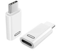 TiMOVO Lightning Female to USB C Male Adapter, [2 Pack] Lightning to USB C Adapter Converter with 35W Fast PD Charger & Data Transfe for iPhone 15/16/Pro/Pro Max/Plus, iPad Pro/Air USB-C Adapter