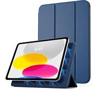 TiMOVO Magnetic Case for iPad (A16) 11th Generation 11 Inch 2025/iPad 10th Generation 10.9 Inch 2022, Smart Folio Magnetic Trifold Stand Cover for 11th/10th Gen, Auto Wake/Sleep, Abyss Blue