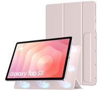 TiMOVO Magnetic Case for Samsung Galaxy Tab S11 11 Inch 2025 SM-X730/X736B, Slim Smart Lightweight Stand Cover, Support Auto Wake/Sleep, Light Pink