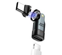 TiMOVO Magnetic Lightning to USB C Adapter, Fast Charging & Data Transfer, 90 Degree Right Angle USB-C Male to Lighting Female Adapter for iPhone 16, MacBook Pro/iPad, Tablet, Laptop, Gray