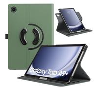 TiMOVO Rotating Case for Samsung Galaxy Tab A9+/A9 Plus 11 Inch 2023, 90 Degree Rotating Stand Cover, Support Auto Wake Sleep for Galaxy Tab A9+ Tablet SM-X210/X216/X218, Laurel Green