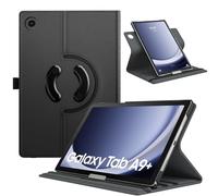 TiMOVO Rotating Case for Samsung Galaxy Tab A9+/A9 Plus 11 Inch 2023, 90 Degree Rotating Stand Cover, Support Auto Wake Sleep for Galaxy Tab A9+ Tablet SM-X210/X216/X218, Black