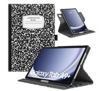 TiMOVO Rotating Case for Samsung Galaxy Tab A9 Plus 11 Inch 2023, 90 Degree Rotating Stand Cover, Support Auto Wake Sleep for Galaxy Tab A9+ Tablet SM-X210/X216/X218, Notebook Black