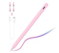 TiMOVO Stylus Pen for Touch Screens, Compatible with Apple iPad/Pro/Air/Mini/iPhone/Android Phones/Tablets, High Sensitivity & Fine Point Stylus Universal for iOS & Android Writing & Drawing, Pink