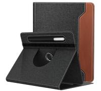TiMOVO Universal Rotating Case for 11 Inch Tablet, Black Brown