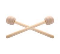 Timpani Mallets - Mallets Percussion | 2X Wooden Drumsticks | Wood Musical Instrument Toll Accessories | Anti-slip Band Percussion Sticks For Music Lovers Professionals Teachers Students
