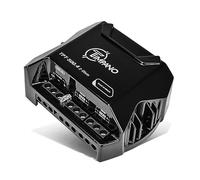 Timpano Compact 4 Channel Amplifier Car Audio 500 Watt, 4 x 125 Watts at 2 Ohms, Mini Stereo 12 volts Full Range Class D Amp, Bridgeable Amplifier 4 Channels TPT-500.4