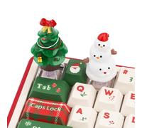 TIMSEKER 2 Pcs Christmas ESC Keys Keycap Set, Translucent Cute Custom Keycap for Mechanical Gaming Keyboard