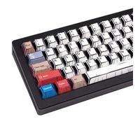 TIMSEKER Cherry Profile PBT Keycap Retro Manga Theme, 150 Keys Dye Sublimation Anime Key Cap for ISO ANSI Layout Mechanical Gaming Keyboard (Only Keycap)