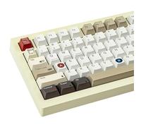 TIMSEKER PBT Keycaps - Cherry Profile, 5 Side Dye Sublimation, 149 Keys Custom Retro Key Caps for ANSI Layout Mechanical Gaming Keyboard