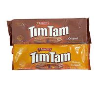 TimTams Arnotts Original and Chewy Caramel Biscuits Combo Pack