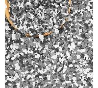 Timtin 1400 G/ 3.08 Lb Blend Color Chips Concrete Floor Coatings Decorative Paint Flakes for Walls Garage Floor Paint Interior Exterior Floors (Black, White, Gray)