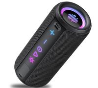 TIMU Bluetooth Speaker Portable Wireless Bluetooth Speakers with HD Stereo Sound, Bluetooth 5.4 TWS Pairing 30H Battery Life with Led Light for Outdoor/Party/Sport/Travel/Gifts.