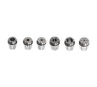 Timunr 6PCS ER32 Spring Collet Set 1/8, 1/4, 3/8, 1/2, 5/8, 3/4, Fit for CNC Engraving Milling Lathe Chuck Tool