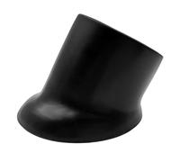 Timyrimy 1.89"/48mm Porch Swing Replacement Angled Feet, Black Plastic Leg Caps to Secure Swing Legs to Ground(Set of 4)