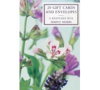 Tin Box of 20 Gift Cards and Envelopes : Simply Herbs: Scented Geranium