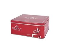 Tin Box - Tin Box - Metal Box - Dimensions 25 x 20 x 10 cm - Morola Italian Coffee
