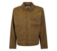 Tin Cloth Short Lined Cruiser Jacket - male - Filson - Light Jackets - Brown - XL - Jackets XL
