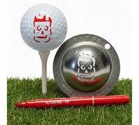 Tin Cup Golf Ball Marker Stencil - Premium Personalization Tool for Golfers - Custom Wilson Design Ball Marker - Golf Accessories Gift for Men and Women- Made in The USA