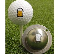 Tin-Cup Unisex Adult 19TH HOLE Golf Ball Marker - Steel, One Size
