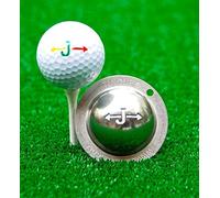 Tin-Cup Unisex Adult ALPHA PLAYERS CUP J Golf Ball Marker - Steel, One Size