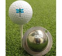 Tin-Cup Unisex Adult DRAGONFLY Golf Ball Marker - Steel, One Size