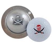 Tin-Cup Unisex Adult FIRE IN THE HOLE Golf Ball Marker - Steel, One Size