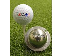 Tin-Cup Unisex Adult OUT OF BOUNDS Golf Ball Marker - Steel, One Size