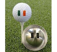 Tin-Cup Unisex Adult World Flags Golf Ball Marker - Steel, One Size