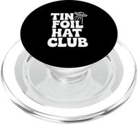Tin Foil Hat Club for Alien UFO Believers PopSockets PopGrip for MagSafe