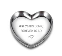 Tin Gifts for 10th Anniversary, 10th Anniversary Tin Gifts, 10 Year Anniversary for Wife, 10th Anniversary Ring Holder, Anniversary Wedding Gift for Couple, 10 Year Anniversary Decorations for Him Her