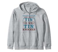 Tin Knocker Accessories Sheet Metal Workers Tin Knocker Zip Hoodie