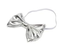Tin Man with Elastic Band Bowtie Roleplay Costume Accessory for Role Play Event Party Celebration Wear Halloween Party Costume Set, bow tie, One Size