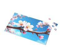 Tin Metal Bar Signs Cherry Blossoms In Full Bloom Picture Puzzle Warning Tin Sign Funny Sogns(500PCS)