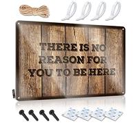 Tin Metal Decor There Is No Reason For You To Be Here Tin Sign Wall Decor Metal Tin Sign Bar Sign For Home Decor(20X30CM)