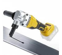 Tin Nibbler Compatible with DeWalt 20 V - Wireless Metal Nibbler with 360° Rotating Nibbler Head and Adjustable 3 Speeds, with Brushless Motor for Stainless Steel, Aluminium (without Battery)