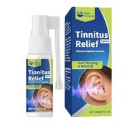 Tin-Nitus Relief Spray, with Plant Formula, 30ml, Ear Care Spray, Ear Cleaning Solution, Easy-to-Use, for Women Men Adults Workplace Travel Concert Party Outdoor