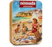 Tin of Chocolate with Milk Algarve - 50 g - Tin that recreates the City of Algarve - Full of Flavor - Chocolate Ideal for Any Occasion - Gourmet Product of Portuguese Origin