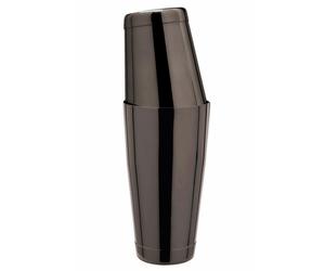 TIN on TIN shaker, stainless steel, GMB, Gunmetal black, 28oz/18oz