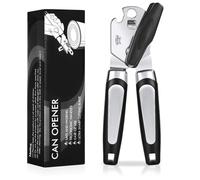 Tin Opener Lychico 3in1Can Opener Handheld Heavy Duty Stainless Steel Can Openers with Multifunctional Bottle Opener Black - This product is desi