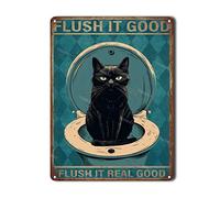 Tin Painting Funny Novelty Metal Sign Flush It Good Flush It Real Good Retro Wall Decor Garage Bar Beer Sign Dorm Room Decor 6x8inch