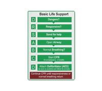 Tin Sign Basic Life Support Retro Metal Tin Signs 8x12 Inch For Shop Yard Man Cave Garage Outdoor Funny Wall Decor Decorative Poster Plate