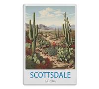 Tin Sign Bathroom Metal Vintage Retro Art Mural Hanging Iron Painting Poster Plaque Funny Animals Family Wall Scottsdale Arizona20x30cm(8x12 Zoll) A728