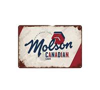 TIN Sign Canadian Molson-Coors Brands - Metal Plaque,Wall Decor for Bar,Cafe,Pub Alcohol Decor,Alcohol Lover,Quality Metal Sign Plaque Tin Sign 6x8 Inch Wall Decoration